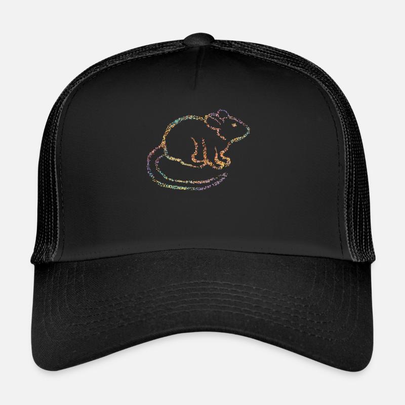 Rat Rat domestique Rat errant Éleveur de rats Casquette trucker 
