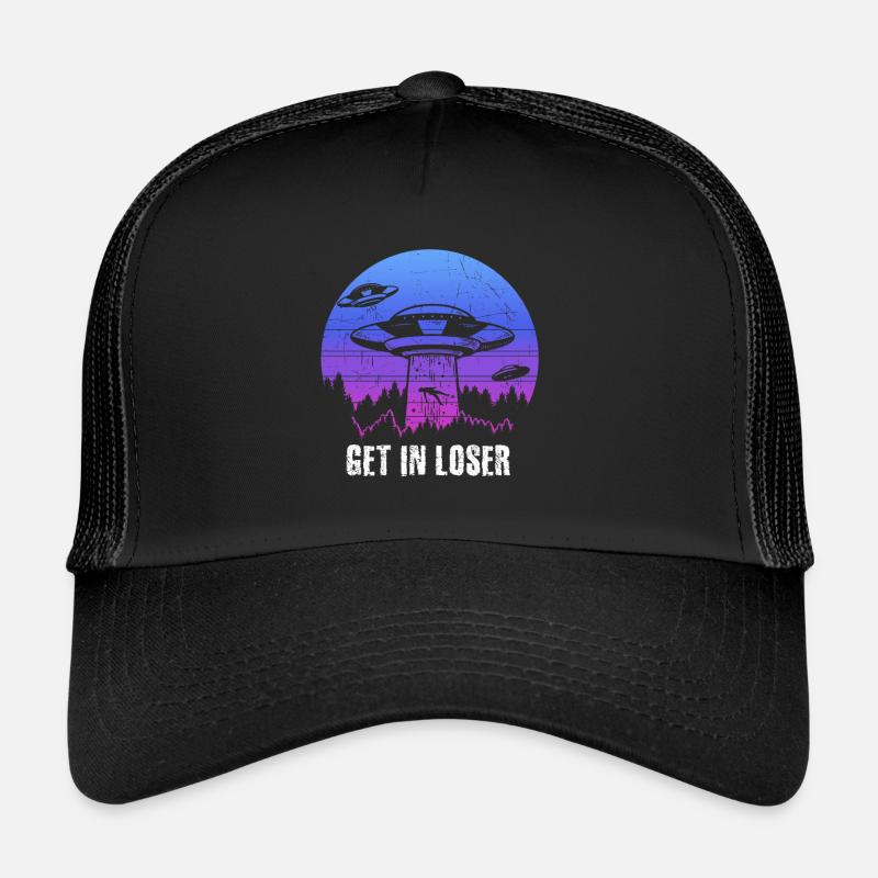 Get in Loser - Trucker Cap - Schwarz/Schwarz