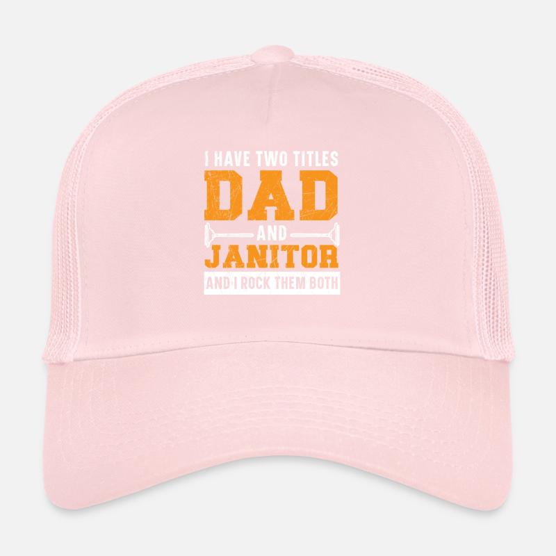 Papa et concierge Gardien de l’école Clean Freak Casquette trucker 