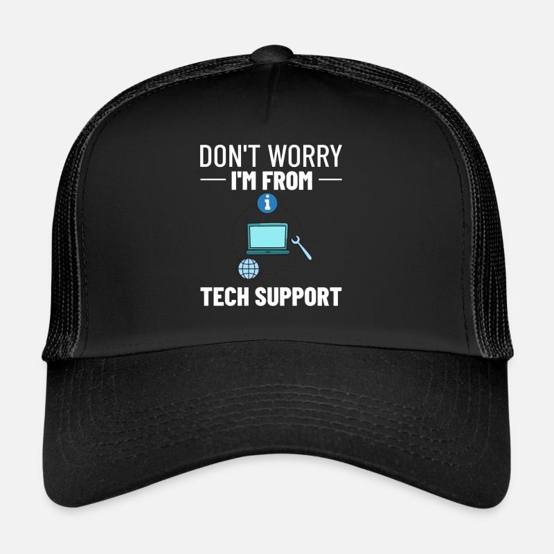 Tech Support IT Technischer Hilfe Helpdesk Trucker Cap