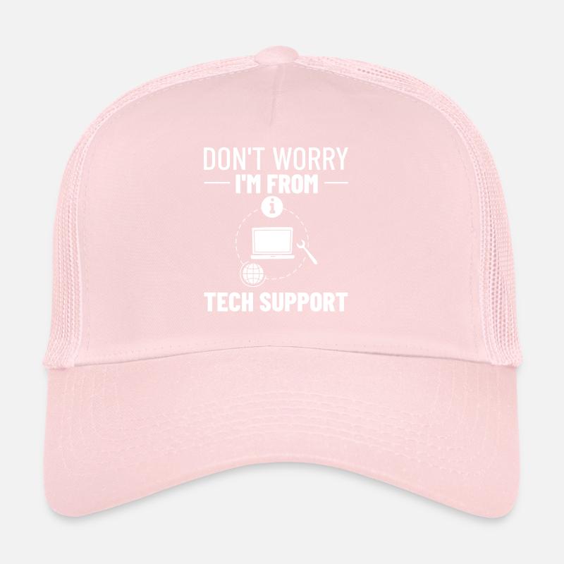 Support technique Assistance technique informatique Helpdesk Casquette trucker 
