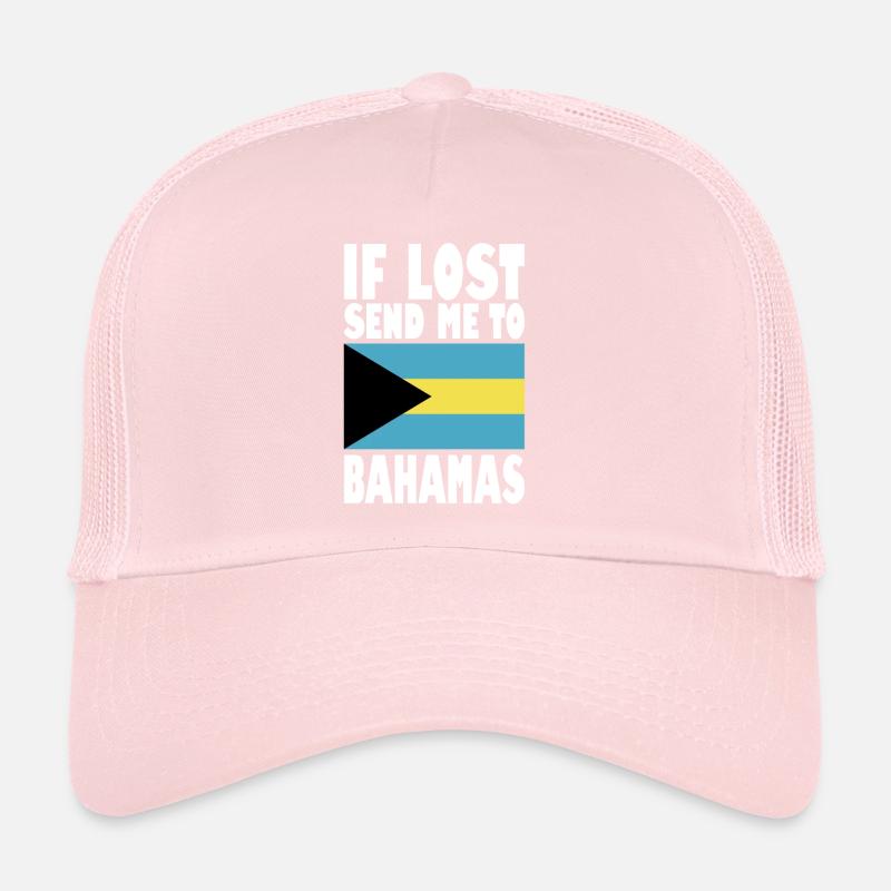 Bahamas Flag Saying Trucker Cap