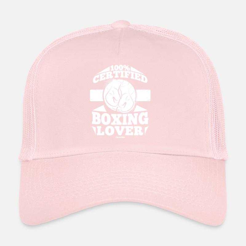 Amateur de boxe 100% certifié Casquette trucker 
