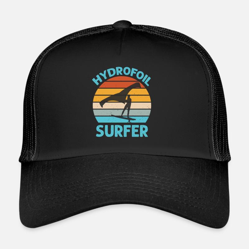 Hydrofoil Surfer - Wingfoil Surf Casquette trucker 