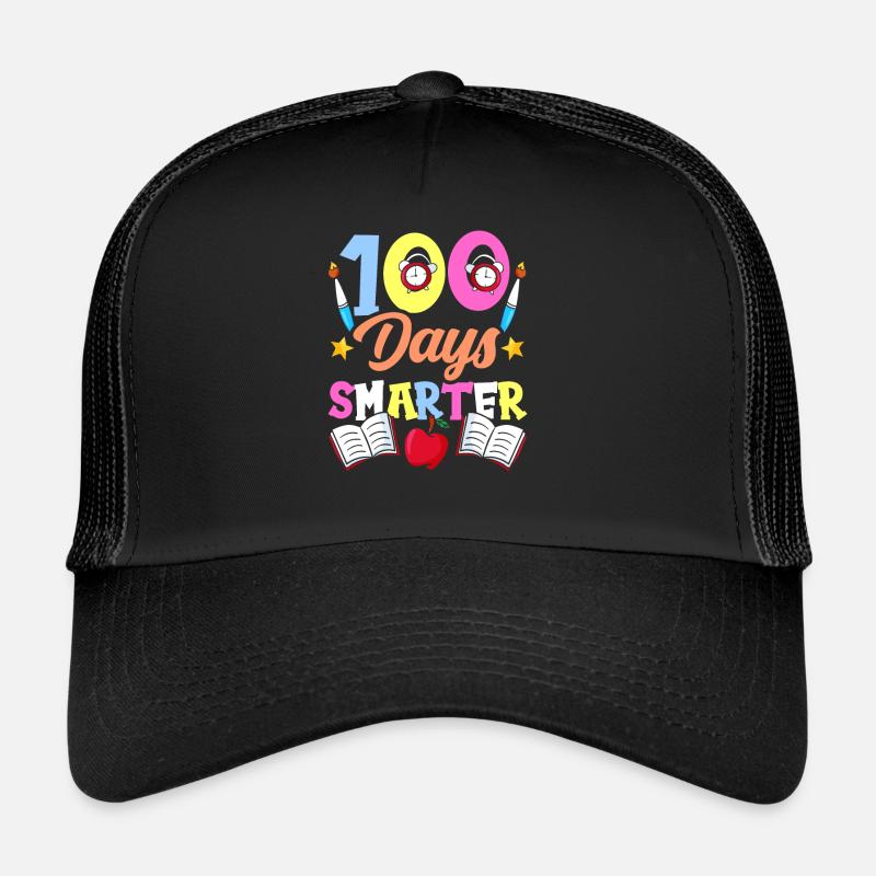 100 jours Smart Funny Team Dictons doux Casquette trucker 