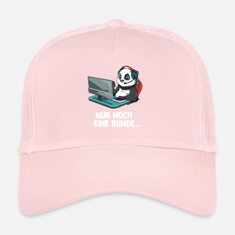 Gaming Panda - Computer Spiele Videospiele Trucker Cap