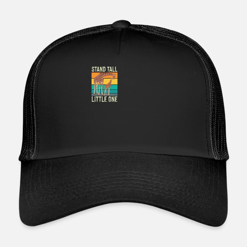 Giraffe tall small giraffe Africa Trucker Cap