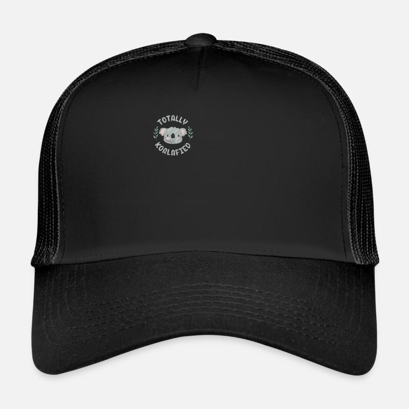 Koala - Casquette trucker  - noir/noir