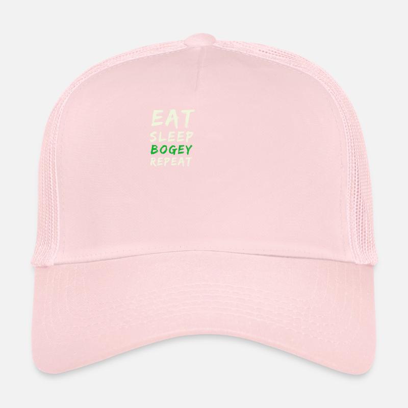 Eat sleep golf repeat Trucker Cap
