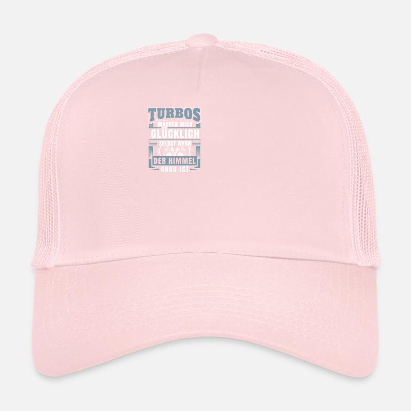 Turbos machen mich glücklich Trucker Cap