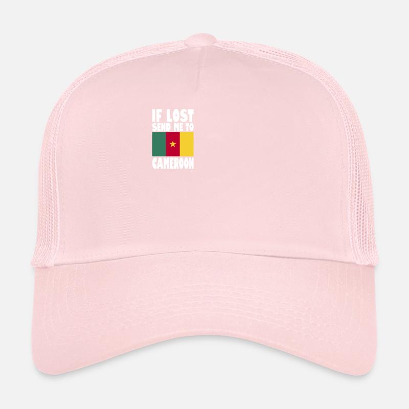 Cameroon Flag Saying Trucker Cap