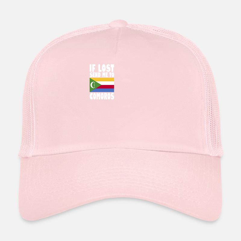 Le drapeau des Comores Casquette trucker 