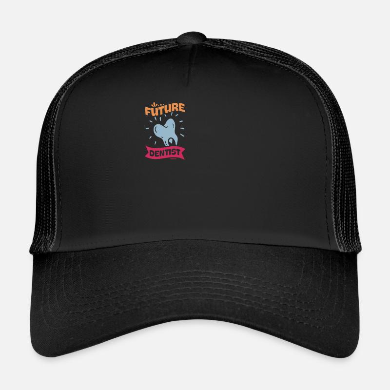 Future Dentist Dentist Caries Mouth Trucker Cap