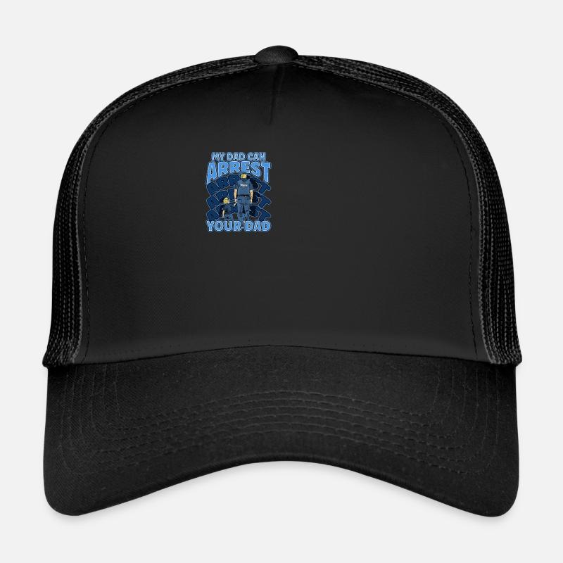 Conception d’un acte d’application pour un agent de police à Casquette trucker 