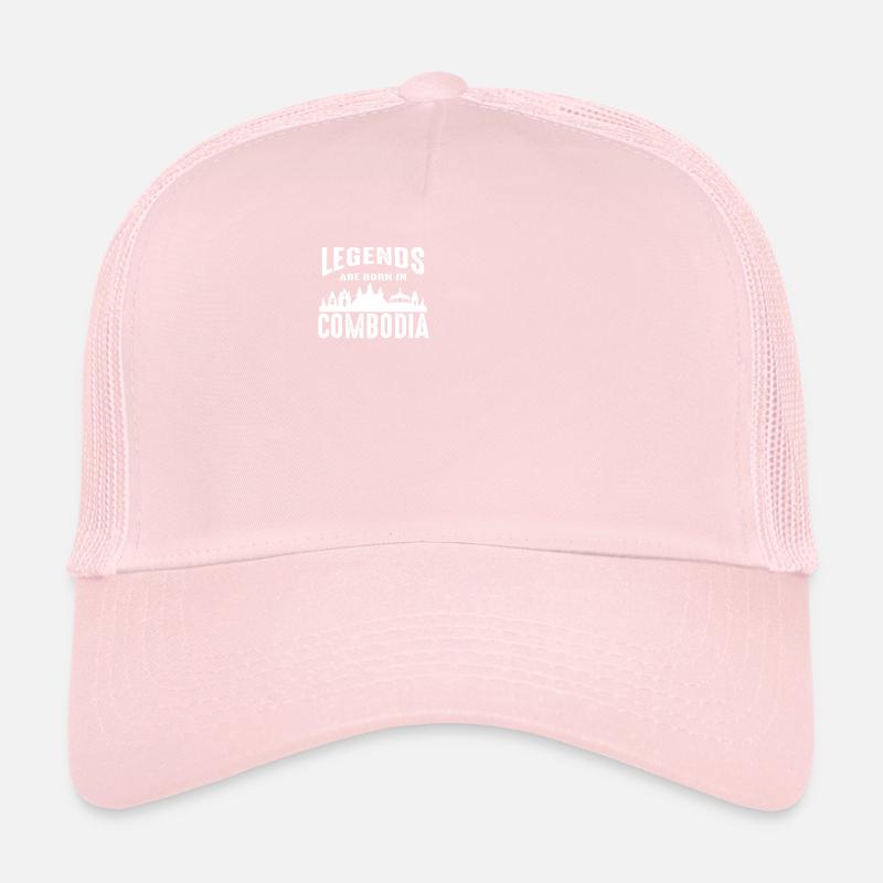 Cambodia Legends Angkor Wat Temple Trucker Cap