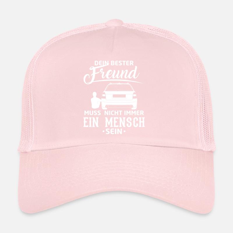 Dein bester Freund muss nich immer ein Mensch sein Trucker Cap