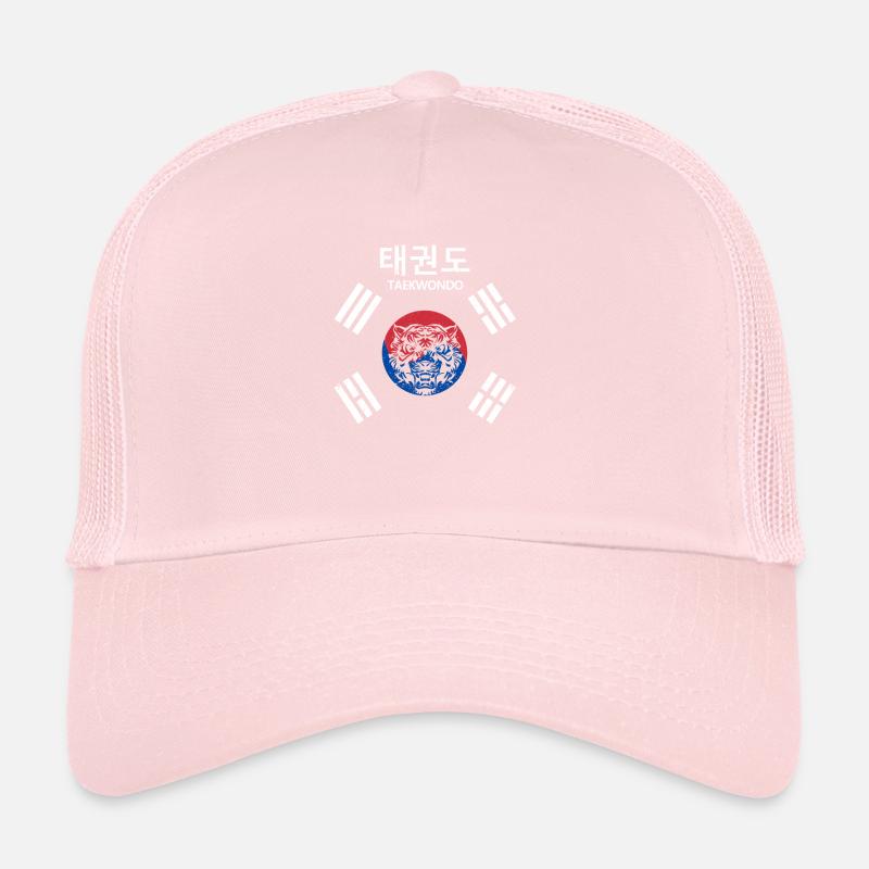 Tae Kwon Do Tiger Korea Drôle Taekwondo Corée Casquette trucker 