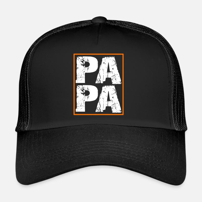 Papa ist der Beste - Papa ist unser Held Trucker Cap