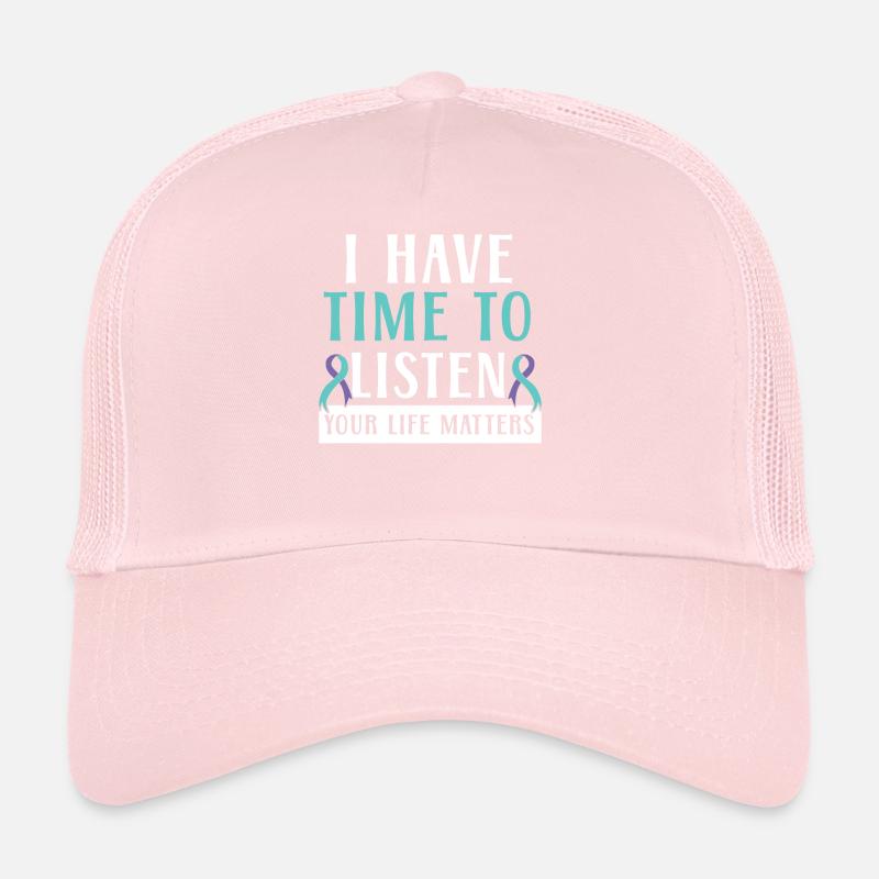 J’ai le temps d’écouter votre vie compte Casquette trucker 