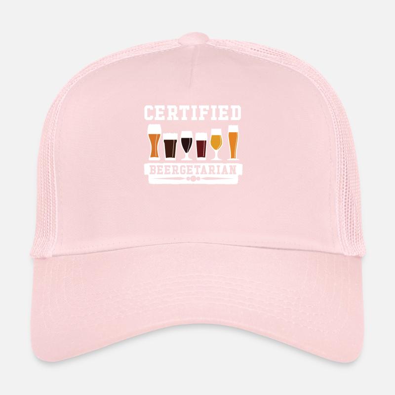 Certified Beergetarian Beer Drinker Trucker Cap