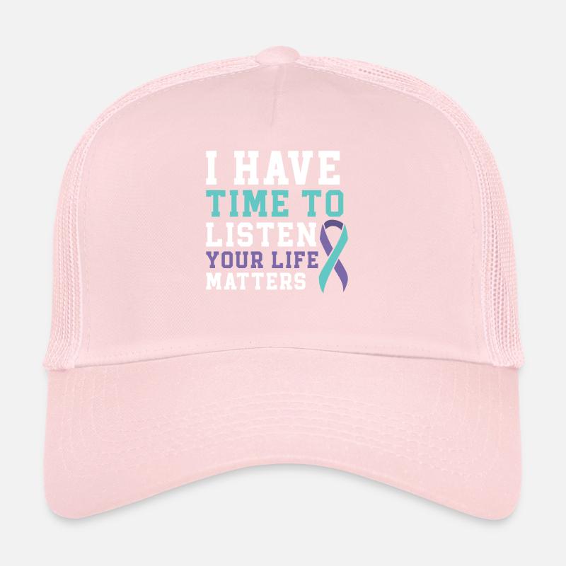 J’ai le temps d’écouter votre vie compte Casquette trucker 