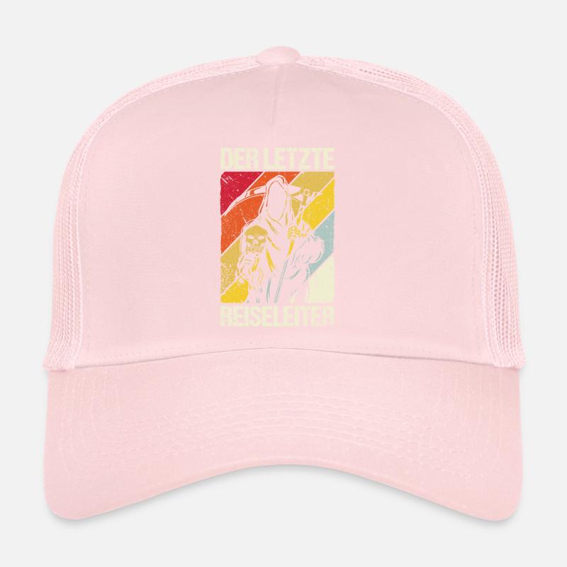 Sensenmann Reiseleiter Der Tod Skelett Fun Spruch Trucker Cap