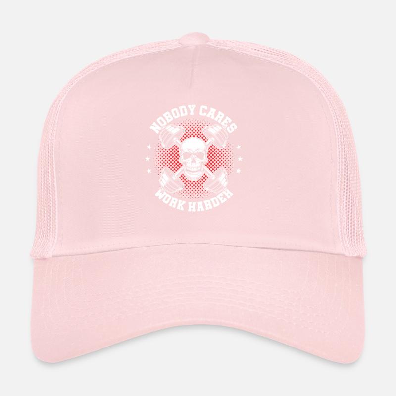 Crâne Casquette trucker 