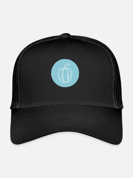 Paprika - Trucker Cap - black/black - Front