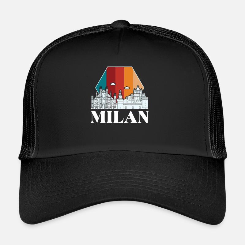 Milan Retro Milan Cathedral Cathedral Trucker Cap
