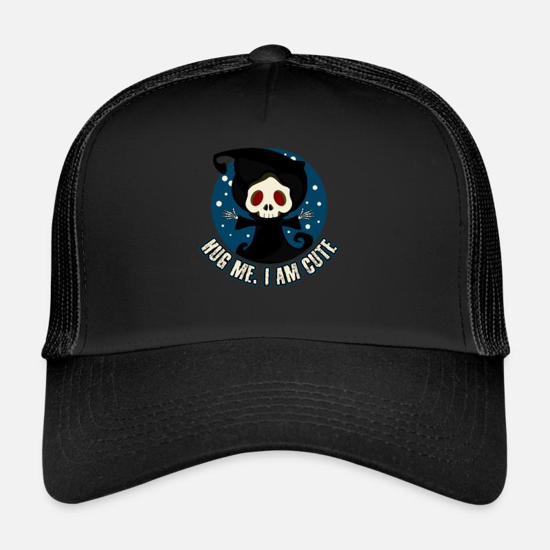 Sensenmann Hug Me Grim Reaper Casquette trucker 