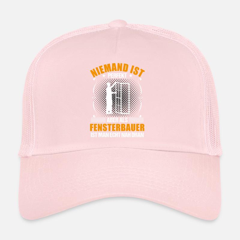 Fensterbauer Lustiger Spruch Handwerker Geschenk Trucker Cap