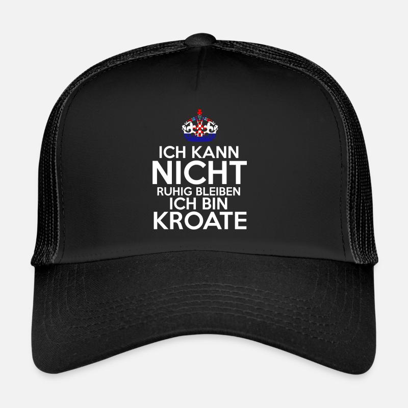Kroatien Kroate Kroatisches Trucker Cap