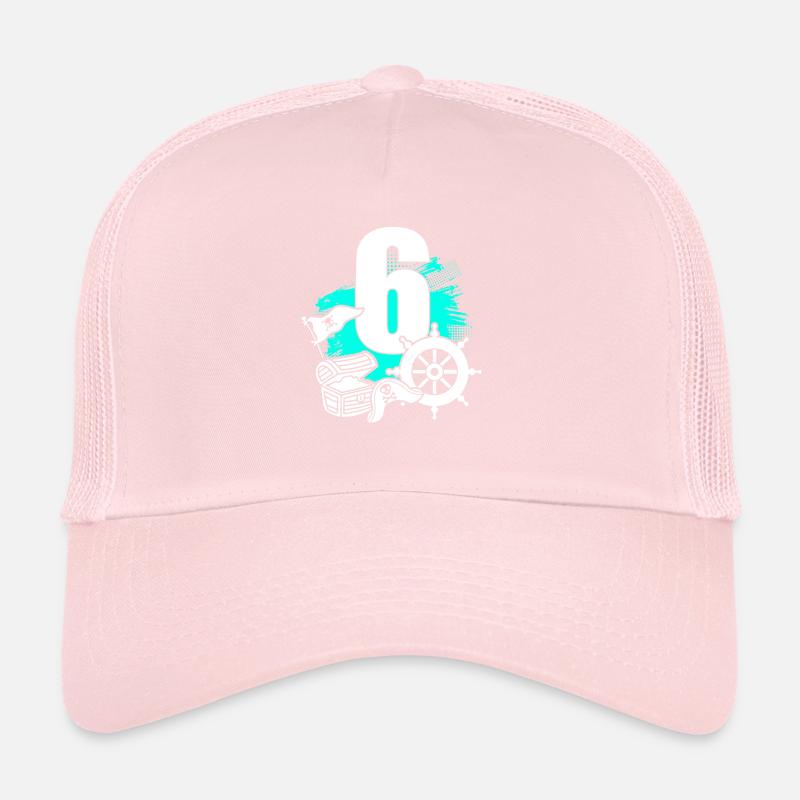 Pirate 6 ans Casquette trucker 