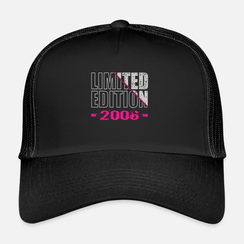 Limited Edition 2006 - Trucker Cap - Schwarz/Schwarz