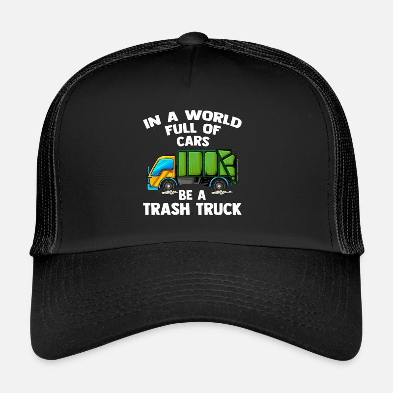 Müllauto Müllmann Recycling 3. Geburtstag Trucker Cap
