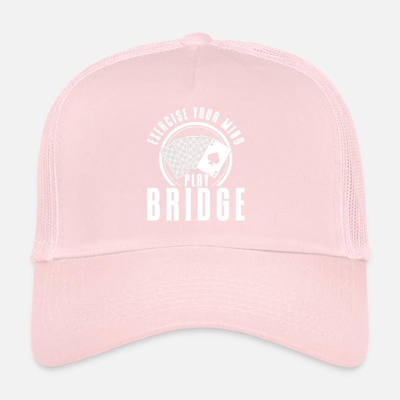 Train the mind game Bridge Trucker Cap