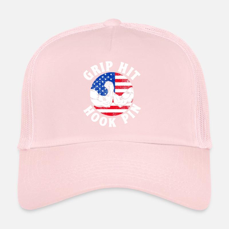 Grip Hit Hook Pin Armdrücken Trucker Cap