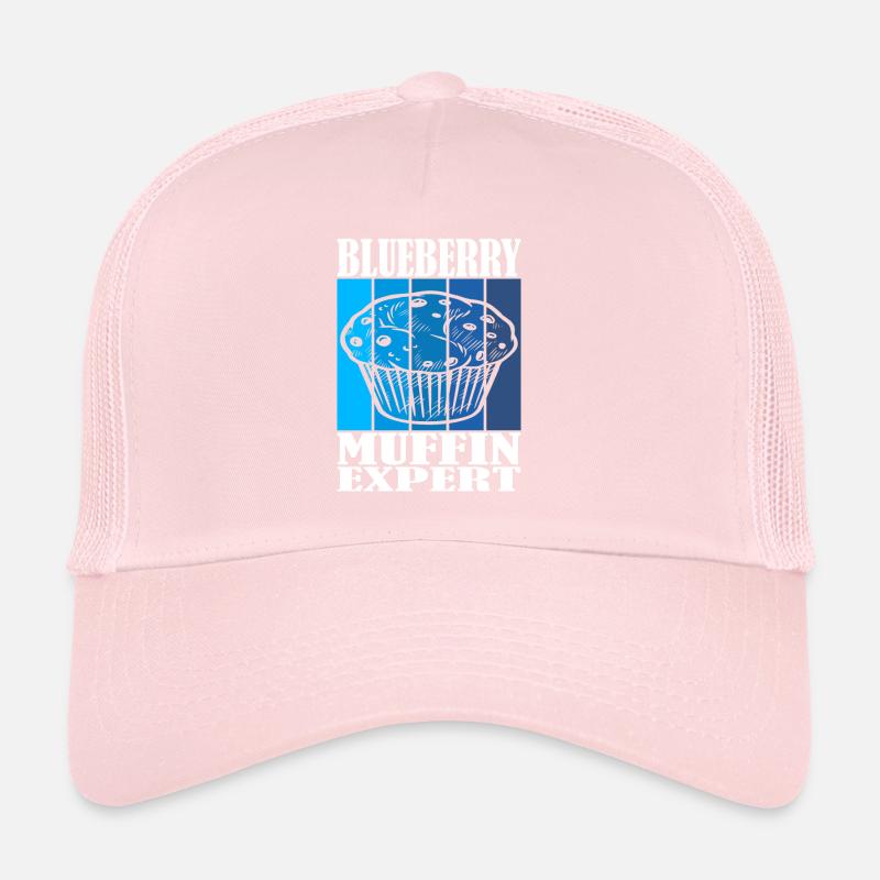 Expert en muffins aux bleuets Casquette trucker 