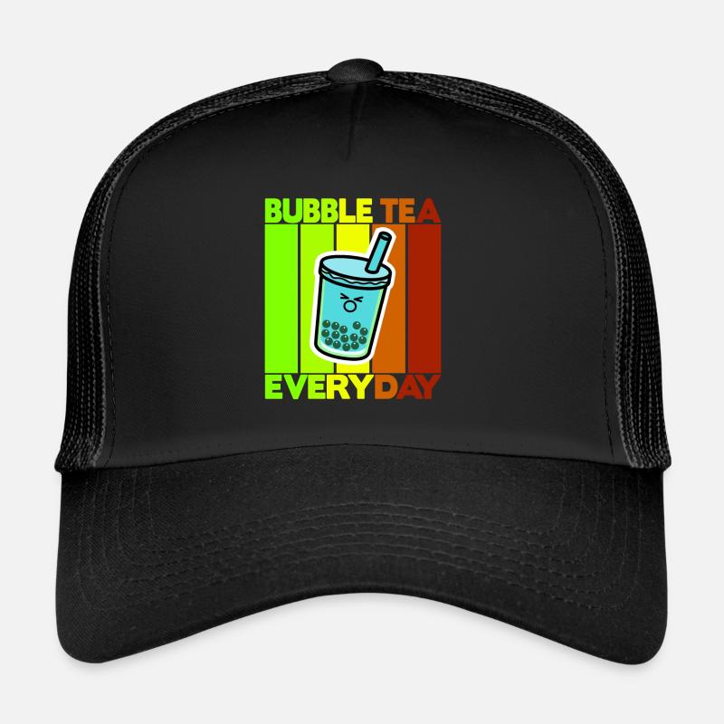 Bubble Tea tous les jours Casquette trucker 