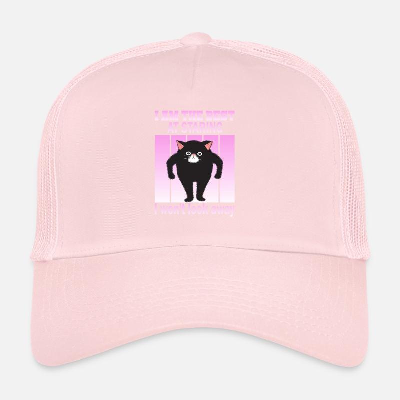 Chat qui regarde - Chats qui regardent Casquette trucker 