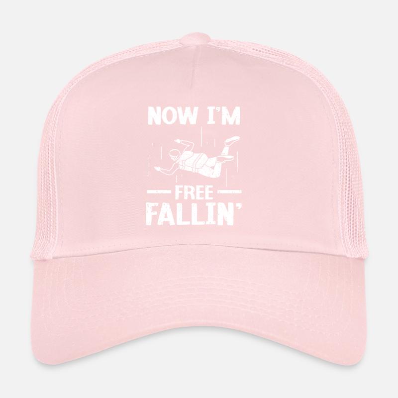 I'm Free Fallin' Skydiver Skydiving Parachuting Trucker Cap