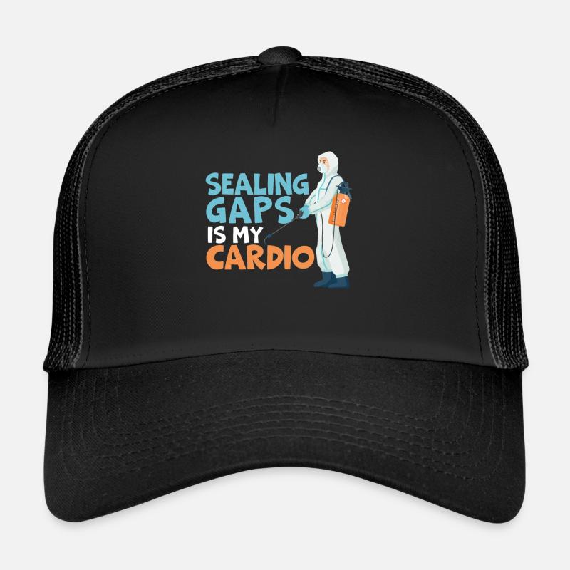 Sealing Gap ist mein Cardio-Kammerjäger Schädlingsbekämpfung Trucker Cap