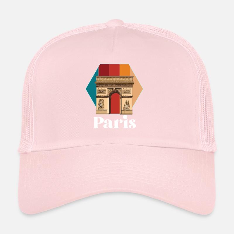Paris Triumphbogen Frankreich Place Charles Trucker Cap