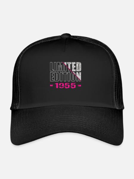 Édition limitée 1955 - Casquette trucker  - noir/noir - Devant