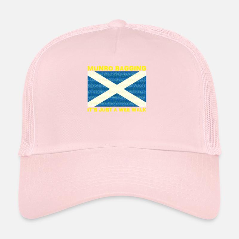 Munro Baggers Munro Bagging Wee Walk Colline écossaise Casquette trucker 