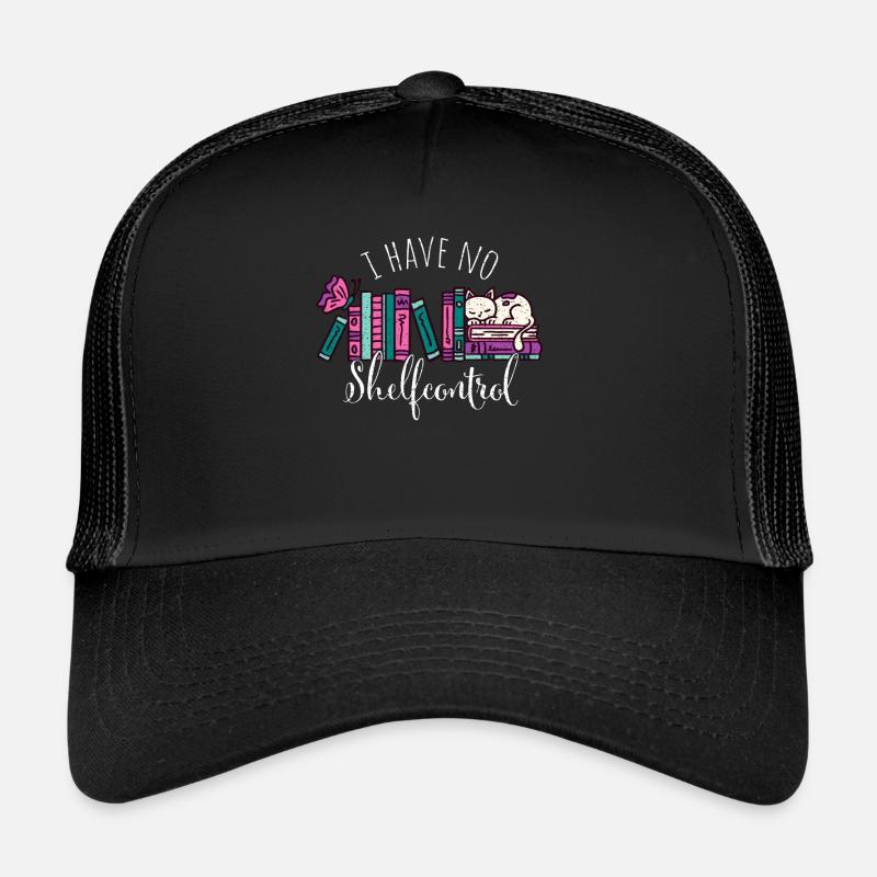 Shelfcontrol Bücher Lesen Buchliebhaber Bücherfan Trucker Cap