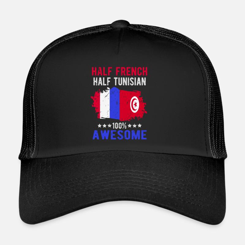 Halb Franzose Halb Tunesier Trucker Cap