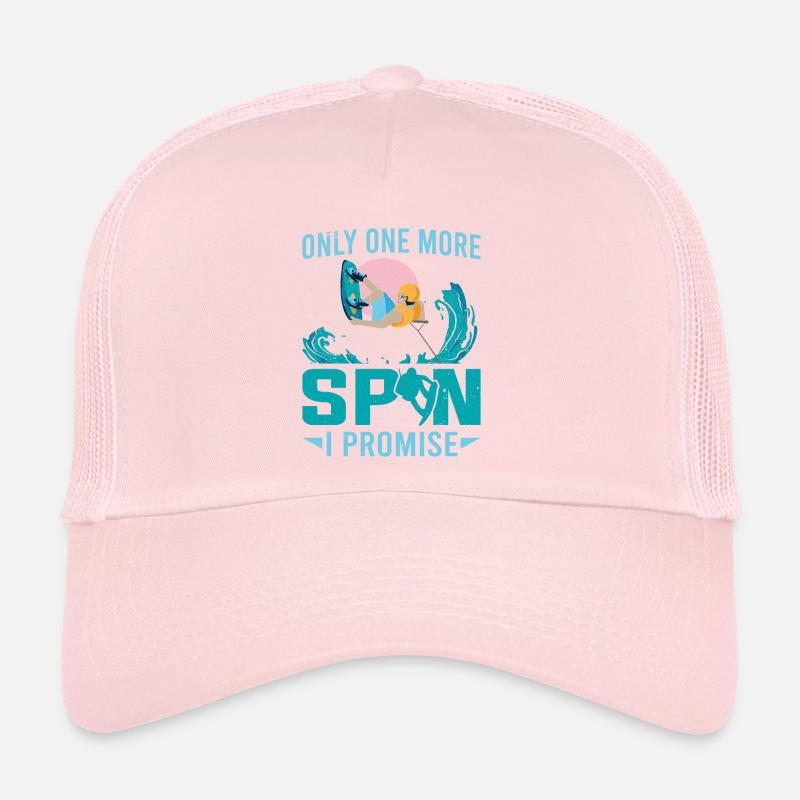 Un seul tour de plus que je promets wakeboard Casquette trucker 