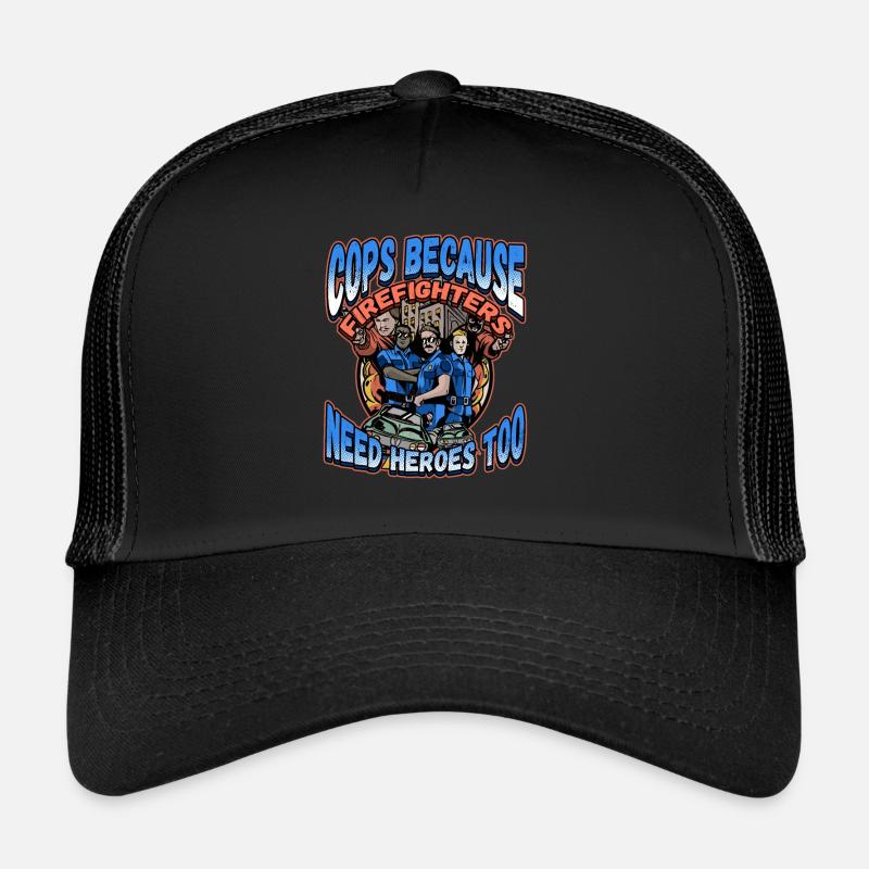 Conception de l’application de la loi pour un agent de police Casquette trucker 