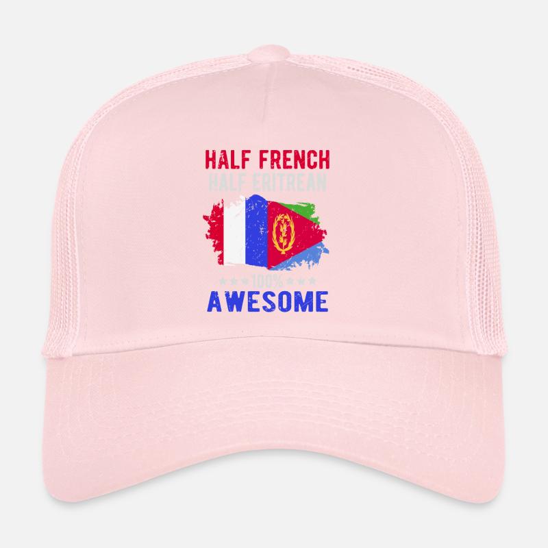Half French Half Eritrean Trucker Cap